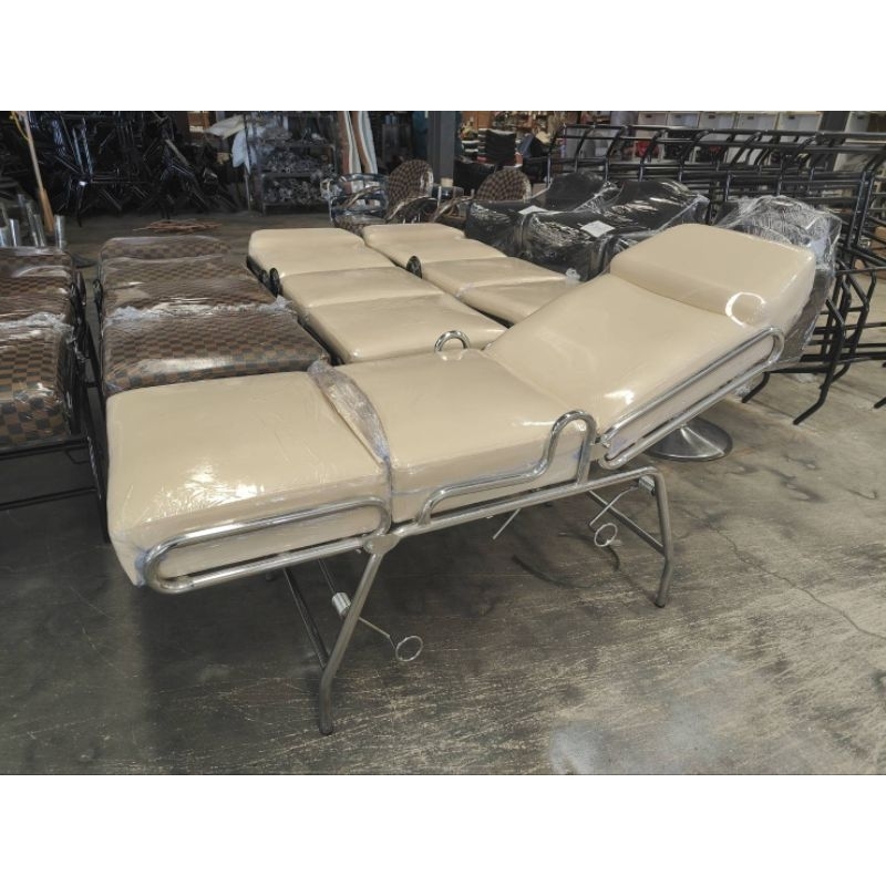 เตียงกลไกสักคิ้ว  เตียงสักตัว  เตียงนวดหน้า เตียงทำหน้า เตียงแต่งหน้า+เก้าอี้ช่าง  เตียงสปา เบาะหนา ราคาโรงงาน  ดีและถูก - รูปที่ 3