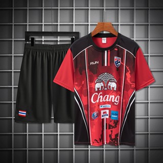 ชุดวิ่ง เสื้อกีฬา sport ชุดกีฬา ผู้ชาย เนื้อผ้าดี ระบายอากาศ…