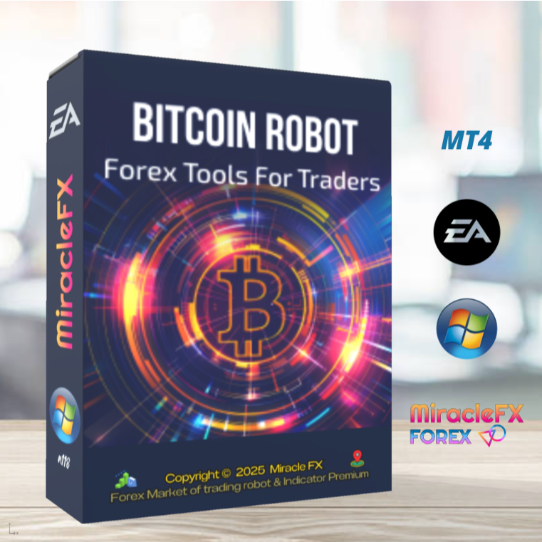 โปรแกรมเทรดอัตโนมัติ EA Bitcoin Robot MT4 v8.3 (Build 1430)