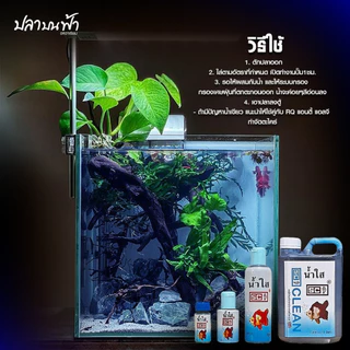 น้ำยาปรับสภาพน้ำใส SC ชนิดเข้มข้นช่วยปรับสภาพน้ำให้ใสสะอาดอยู่ตลอดเวลา โดยไม่ต้องเปลี่ยนน้ำบ่อย