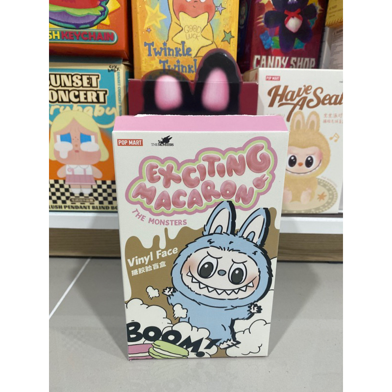 Popmart labubu v.1 แบบแกะตัวกับแบบป้ายเหลือง