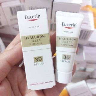 ขนาดทดลอง ลดริ้วรอยลึก คืนความยืดยุ่น ผิวอิ่มฟู | Eucerin Hyaluron - Filler + 3x Effect | Elasticity | ยูเซอริน (HF/HE)