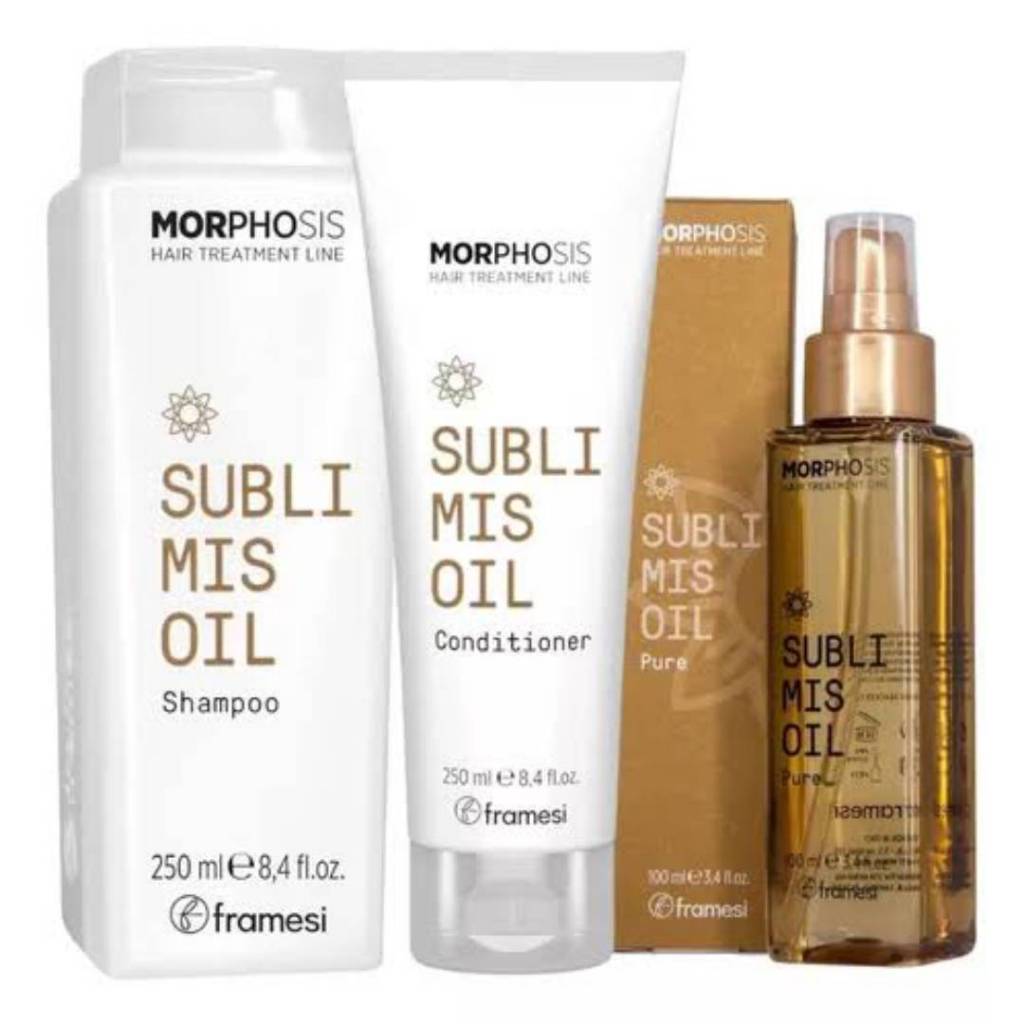 Framesi Morphosis Sublimis Oil Shampoo /Conditioner /All Day /Pure /Serum ผลิตภัณฑ์ Argan Oil เพื่อบำรุงและซ่อมแซมเส้นผม