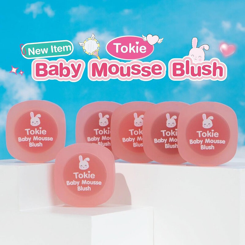 Tokie Baby Mousse Blush บลัชออนเนื้อมูส