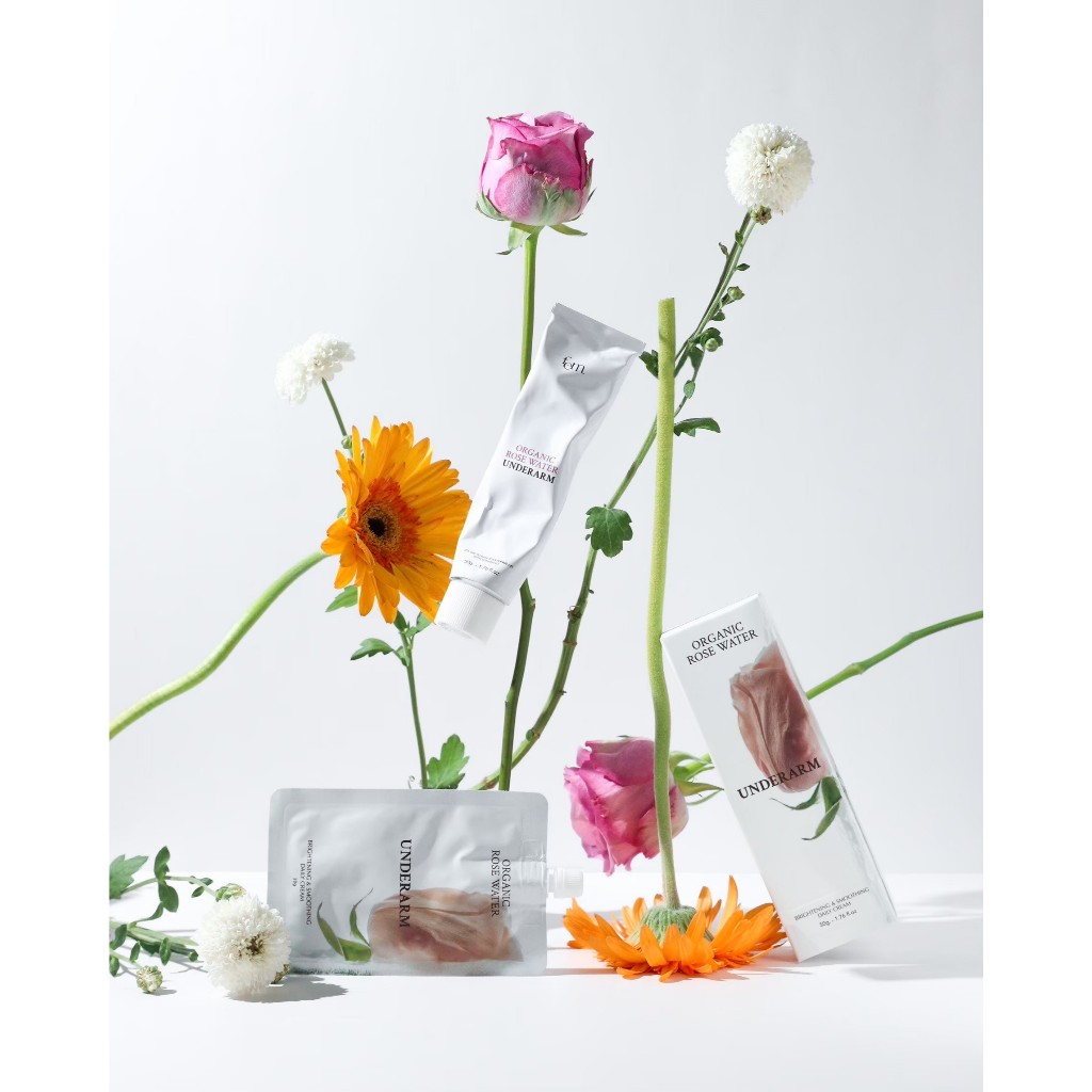 [ ของแท้/ร้านบริษัท  ] เฟ็ม FEM ORGANIC ROSE WATER UNDERARM ครีมทารักแร้เฟ็ม ลดตุ่มหนังไก่ รับแร้เนียน กระจ่างใส - รูปที่ 2