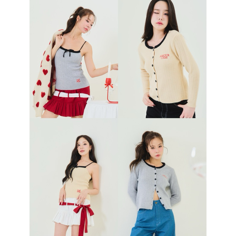 Melina ( Cardigan,Top )