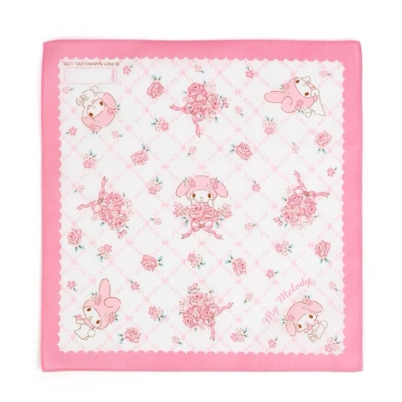 ผ้าเช็ดหน้า Sanrio ของแท้ จากญี่ปุ่น
