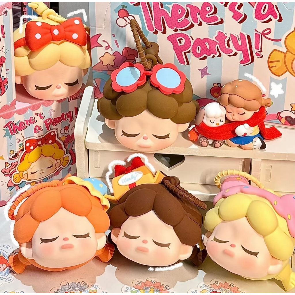 [พร้อมส่งจากไทย/โค้ดลด30%] พวงกุญแจ กระเป๋าแอร์พอด wendy