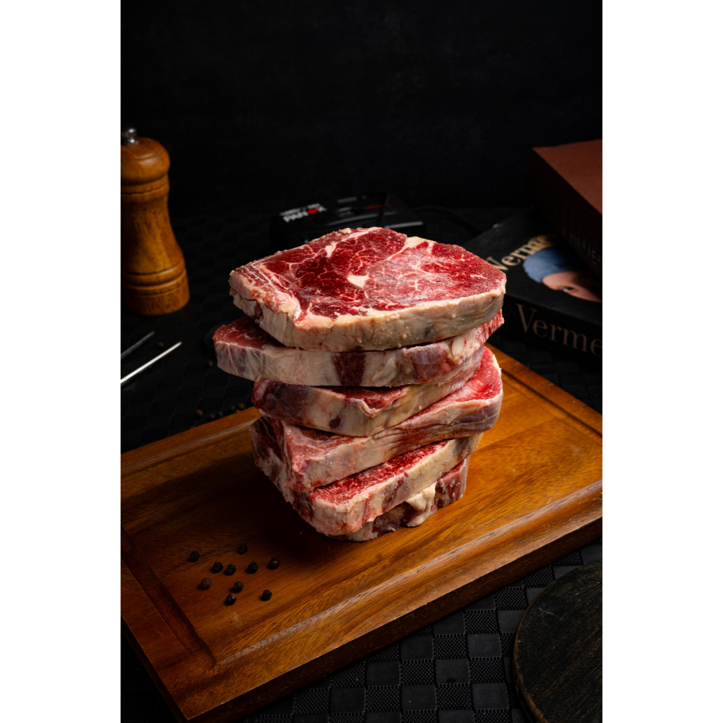 BCD Beef สเต็กริบอาย ออสเตรเลีย 10 แถม 5 (3 kg.) Ribeye Steak Australia (Grass-Fed)