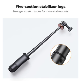 K&F MS10 Selfie Desktop Tripod 33CM For GoPro/DJI/Insta (KF09.133V3)