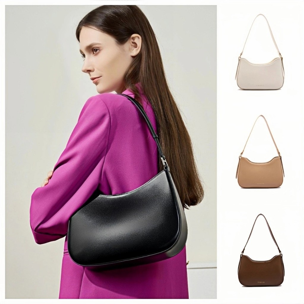 【 มาถึงภายใน 3 วัน】กระเป๋าสะพายไหล่หนังpu มี8สี สวยน่ารักสุดๆ vgetbag ความเรียบง่ายระดับไฮเอนด์