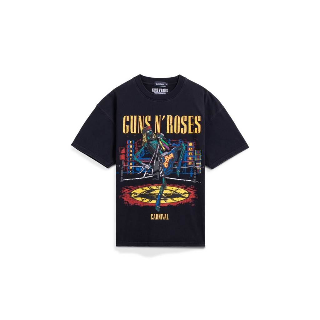 เสื้อยืด CARNIVAL X GUNS N ROSES MUAY THAI OVS WASHED พร้อมส่ง