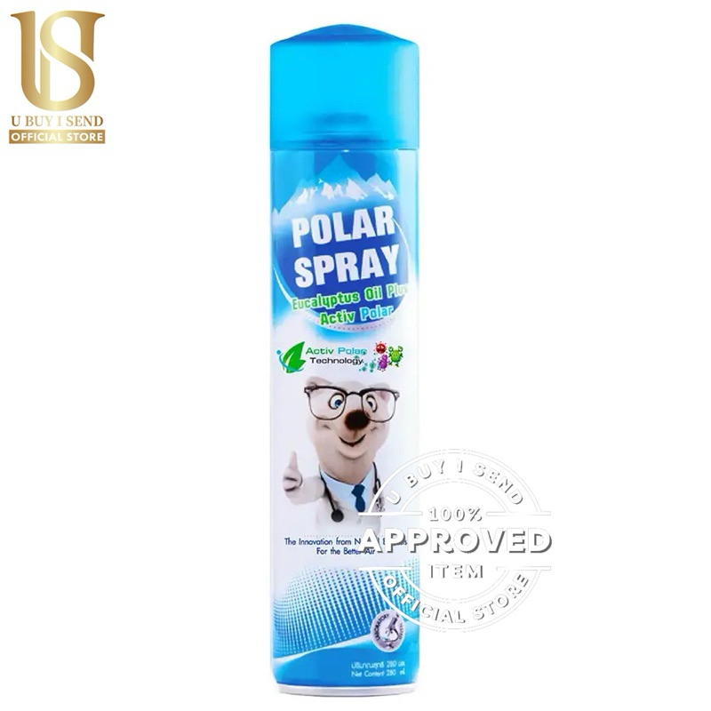 Polar Spray Eucalyptus Oil Plus โพลาร์ สเปรย์ ยูคาลิปตัส