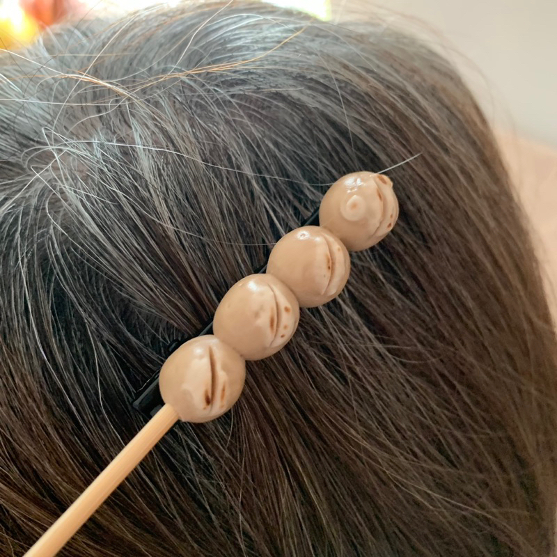 กิ๊บติดกิ๊บติดผมลูกชิ้นเนื้อ งานแฮนด์เมด - รูปที่ 4