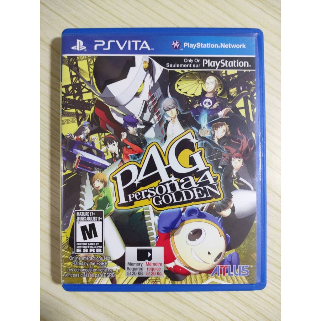 (มือ2)(Eng)​ PSV PS​ vita​ -​ P4G persona 4 Golden (Z1)​