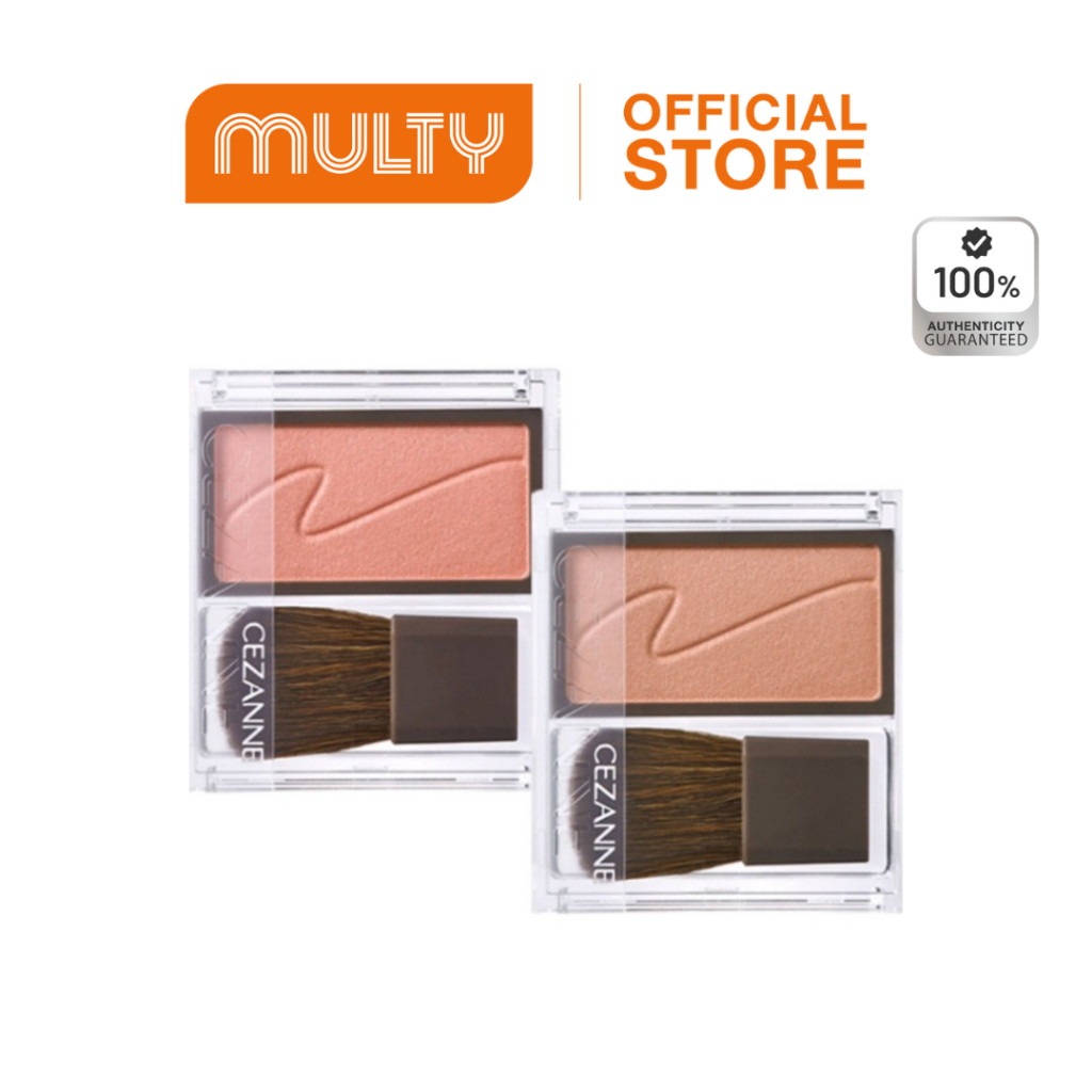 Cezanne Cheek Brush 2.2 g. บลัชออนเนื้อพาวเดอร์