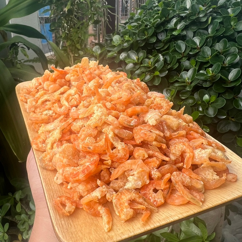 กุ้งเเห้งไซส์กลาง สะอาด สด ใหม่ ไร้สารเคมี ไม่เค็ม ไม่มีเปลือก