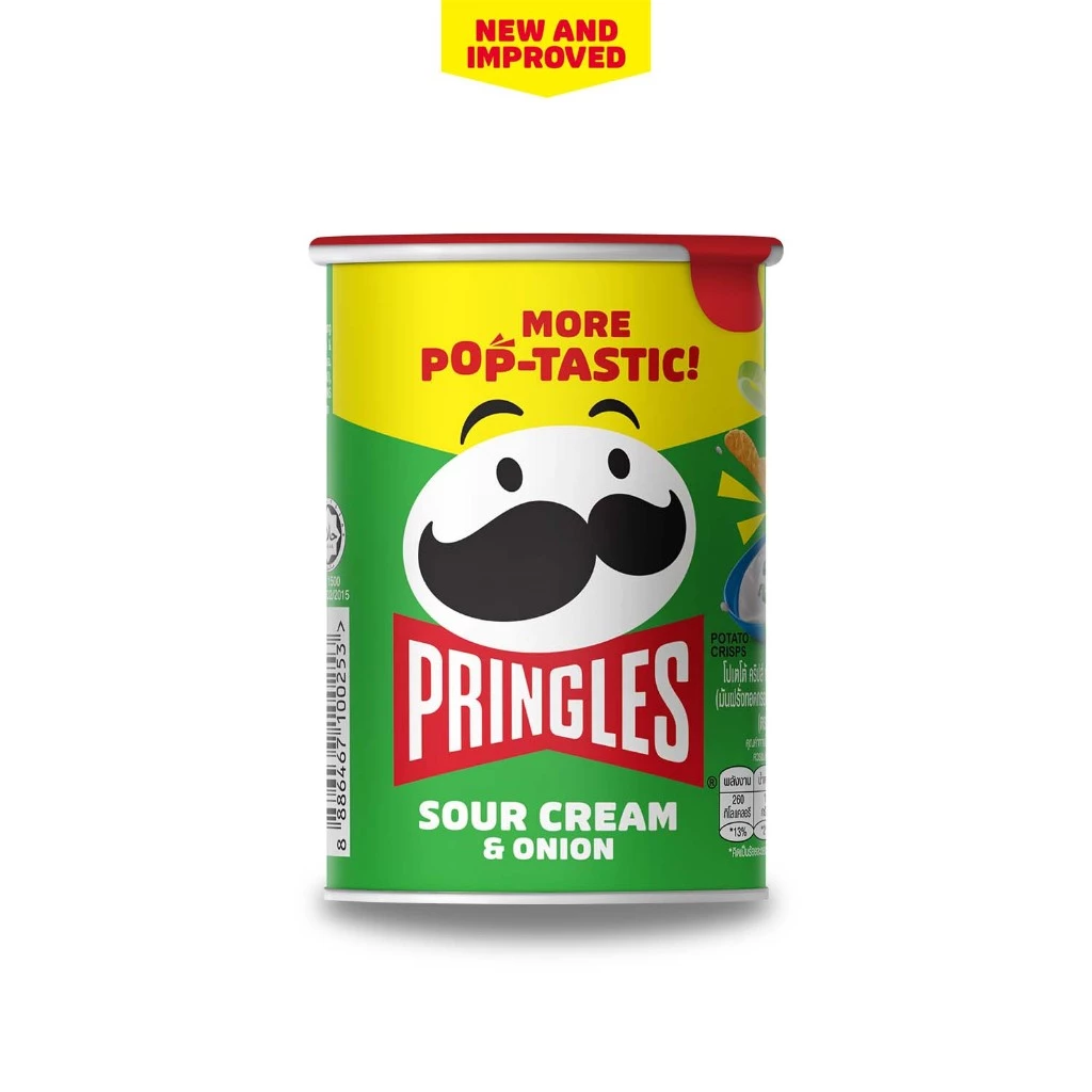 Pringles พริงเกิลส์ ซาวครีมและหัวหอม 42ก. แพ็ค 6 thumbnail 4