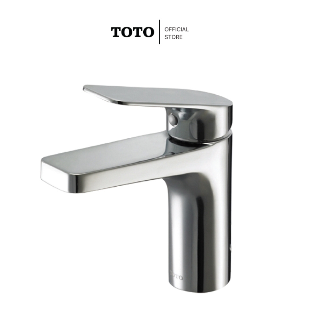 TOTO TTLR104FK ก๊อกเดี่ยวอ่างล้างหน้าแบบก้านโยก ไม่รวมสะดือป๊อปอัพ รุ่น Rei-S