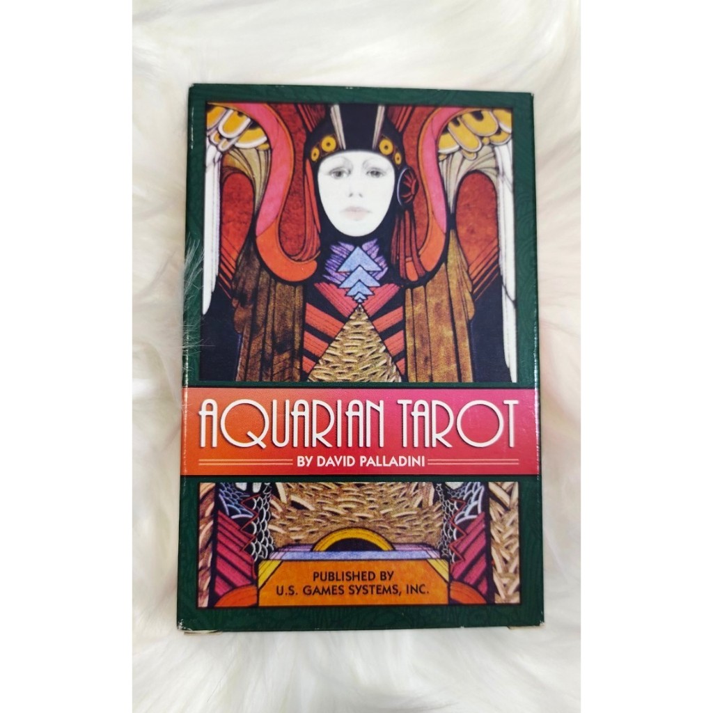 [ไพ่ลิขสิทธิ์] ไพ่อควาเรียน/Aquarian Tarot/ไพ่แรร์/ไพ่สะสม/ไพ่ทาโรต์/ไพ่มือสอง/ไพ่หายาก