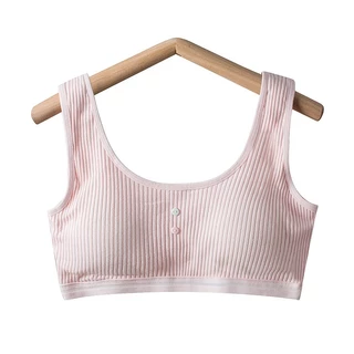 เสือชั้นในเด็ก เสื้อชั้นในเด็กโต มีฟองในตัว ไซส์ M รอบ-อก 24-30 นิ้ว , ไซส์ L รอบ-อก 26-32 นิ้ว