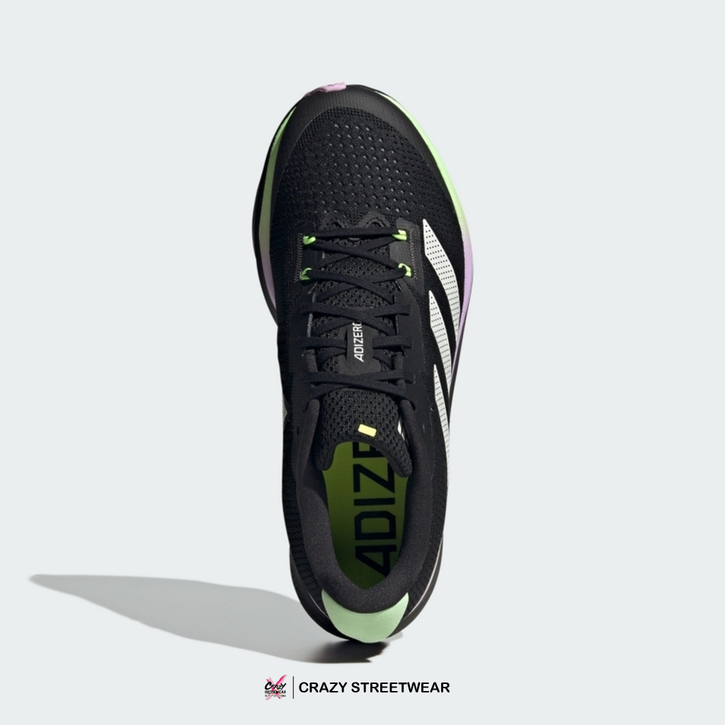Adidas Adizero SL 'Black Green Spark' ของแท้ 100% ( IG3334 ) สินค้าลิขสิทธิ์แท้ Adidas รองเท้าผู้ชาย รองเท้าวิ่ง อดิดาส
