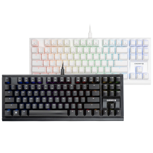 KEYBOARD CHERRY XTRFY MX 1.1 TKL (80%) RGB BLACK / WHITE - US