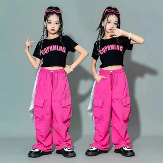 ชุดเสื้อคอปแฟชั่นเด็ก3-10ขวบพร้อมส่ง