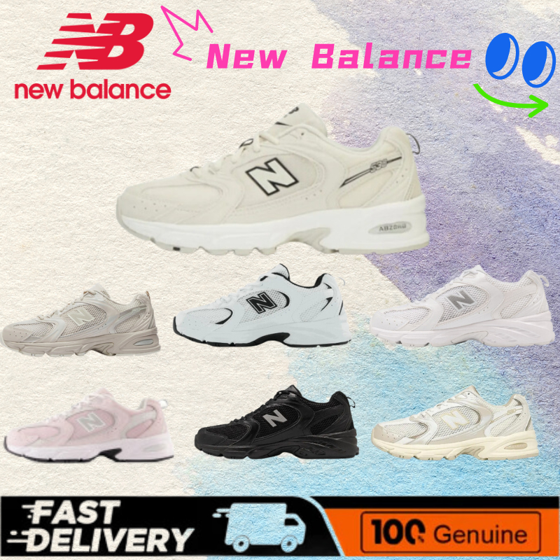 [ของแท้ใหม่💯%] New Balance NB 530 รองเท้าผ้าใบสไตล์ย้อนยุคแบบลดแรงกระแทก