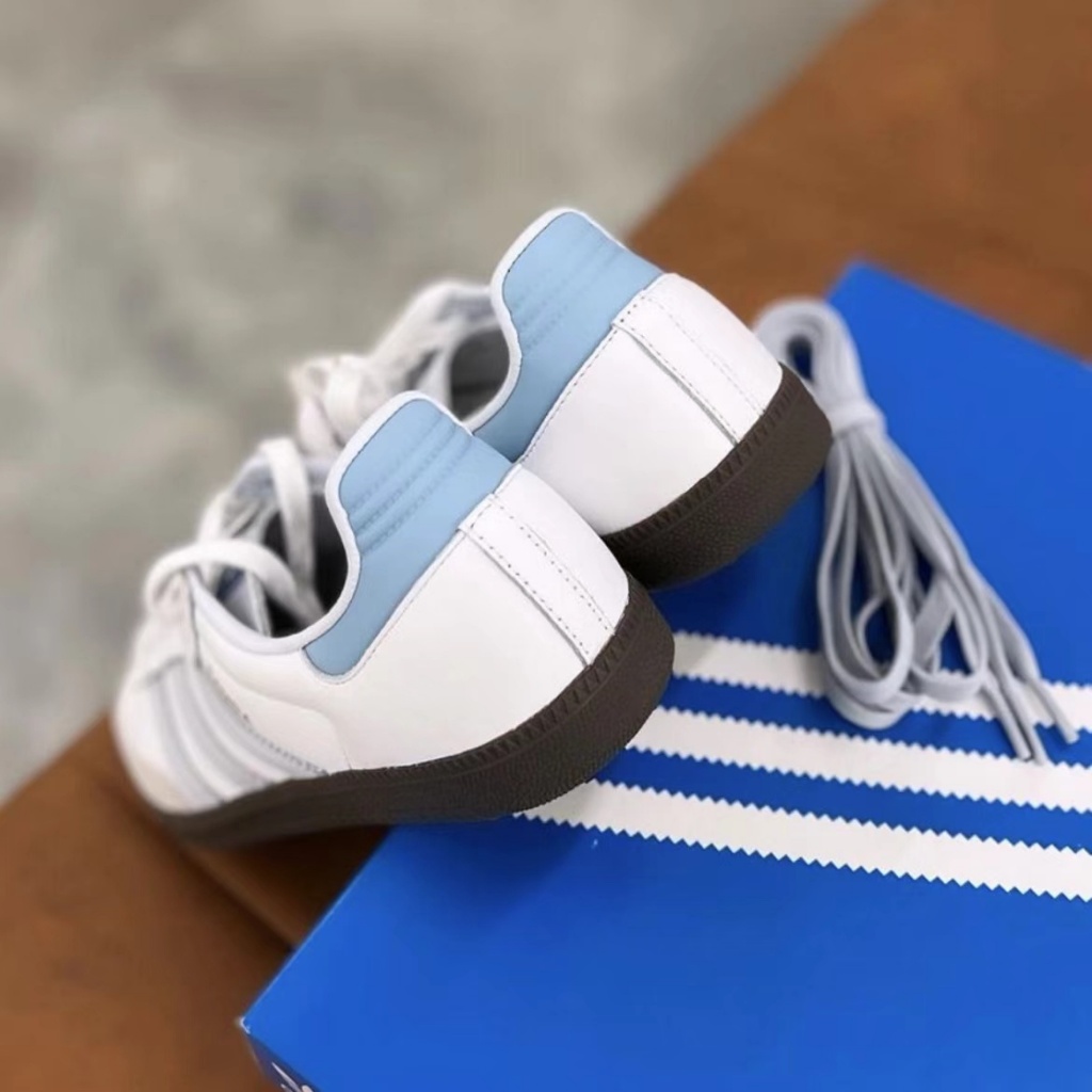 （ของแท้ 100 %）💯adidas originals Samba OG ID2055 สีเบจฟ้า