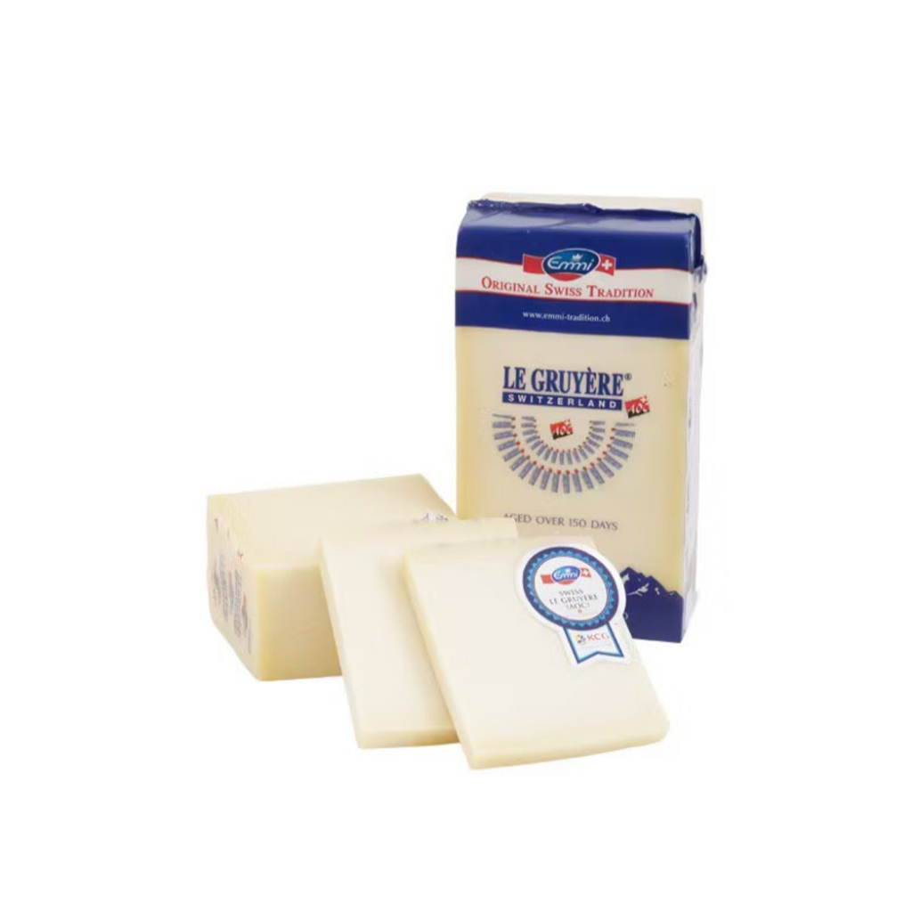 กรูแยร์ ชีสสวิส 100% แท้ Emmi Gruyère suisse - Gruyere Swiss Cheese 110-120g จากสวิสเซอร์แลนด์ - รูปที่ 2