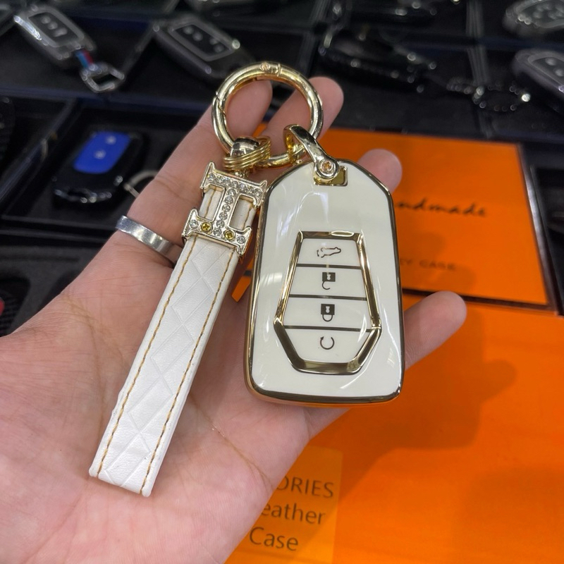 Key Case TPU For ISUZU เคสTPU (พร้อมพวงกุญแจ) ตรงรุ่น MU-X 2020-2025 Dmax TOP Smart key รหัสสินค้า IS-7