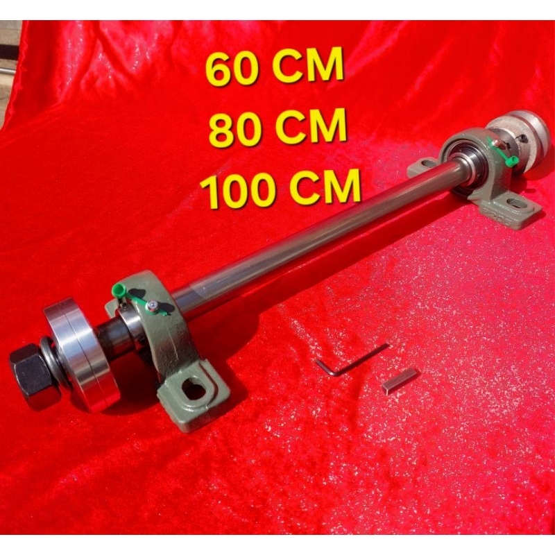 ชุดเพลาเลื่อยวงเดือนยาว 60 cm 80 cm และ 1 เมตร ใส่ใบเลื่อยรู 25.4 mm spindle saw,Simple Woodworking Table Saw Spindle