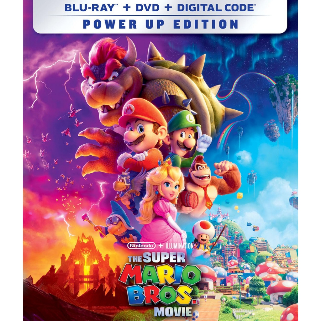 Bluray เสียงไทย บลูเรย์ อนิเมชั่น The Super Mario Bros. Movie เดอะ ซูเปอร์มาริโอบราเธอร์ส มูฟวี่ แผ่นมาสเตอร์ USA