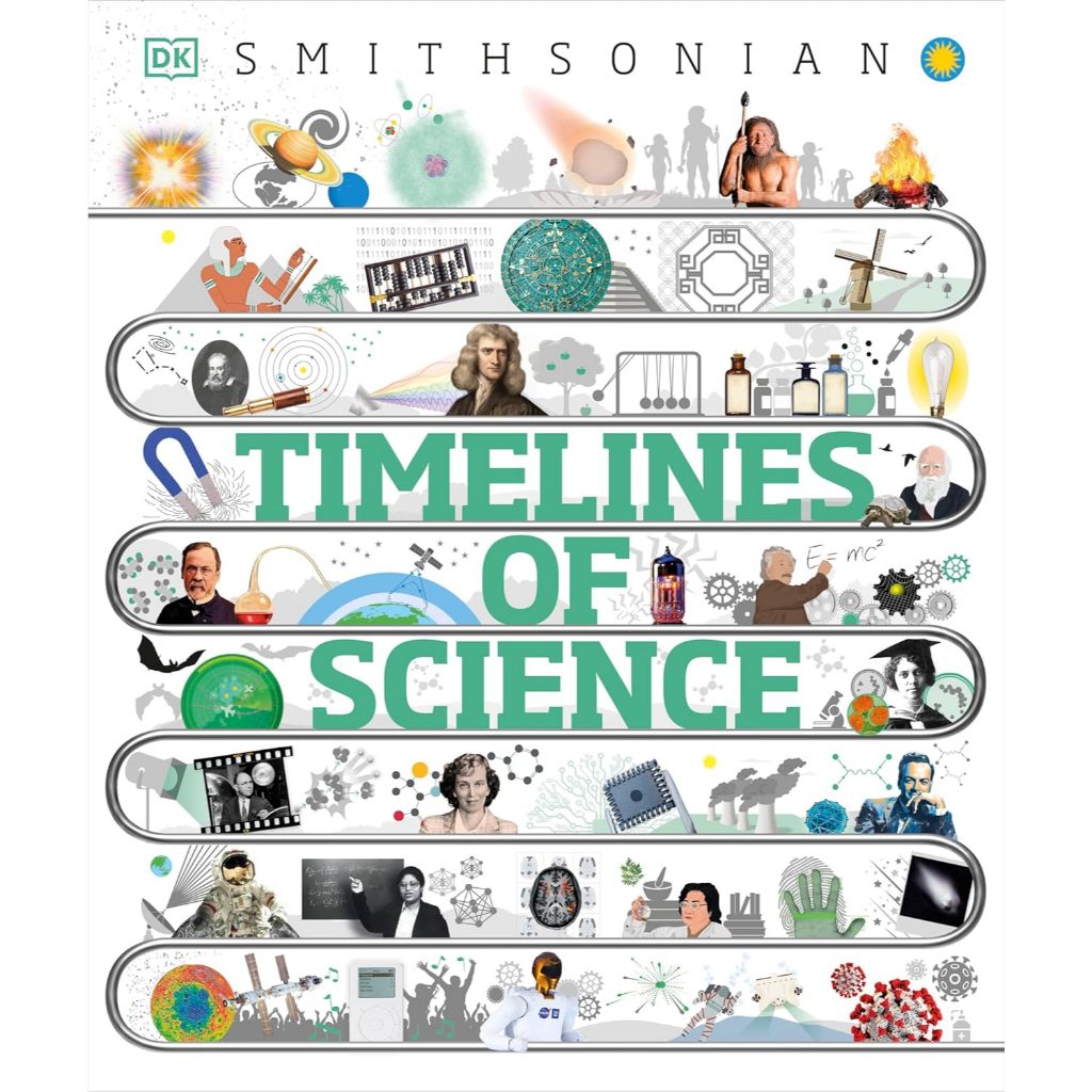 Chulabook|c321|หนังสือ|TIMELINES OF SCIENCE: FROM FOSSILS TO QUANTUM PHYSICS (HC)  : 9780744060171