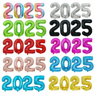 Balloon Fest ชุดเซ็ท ลูกโป่งฟอยล์ 2025 ขนาด 16 นิ้ว