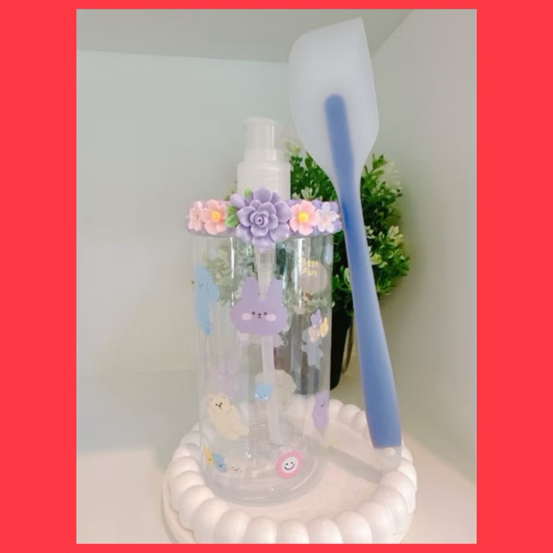 รวมขวดใส่ครีมไพร+ไม้พาย ขวดจิ๋ว ขวดกลม ขวดมิมอล+แต่ง+ไม่แต่ง 250 ml/500ml/600ml ลดในไลฟ์และVDO