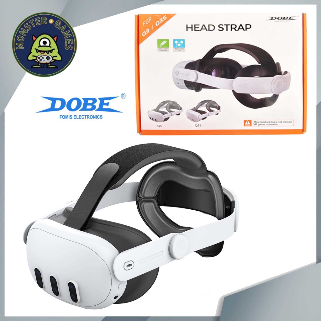 Dobe Head Strap สำหรับ Meta Quest 3 / 3s (สายรัดหัว Meta Quest)(สายคาดหัว Oculus Quest)(TY-3861)