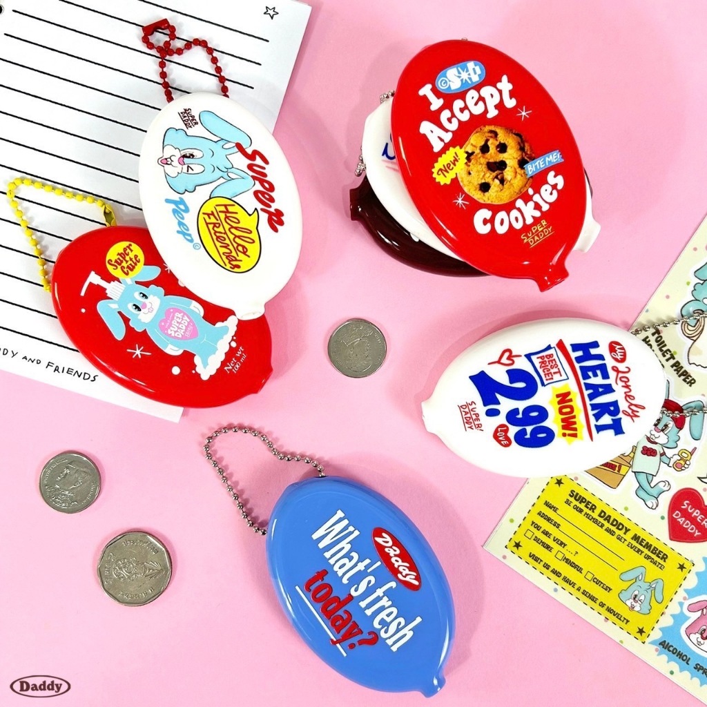 SUPERDADDY | Super Rubber Coin Purse ที่ใส่เหรียญซิลิโคน