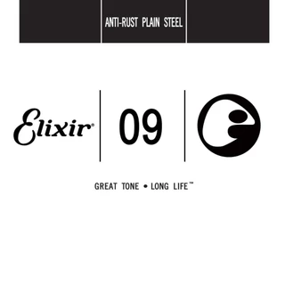 สายแยก Elixir Plain Steel Single Guitar Strings