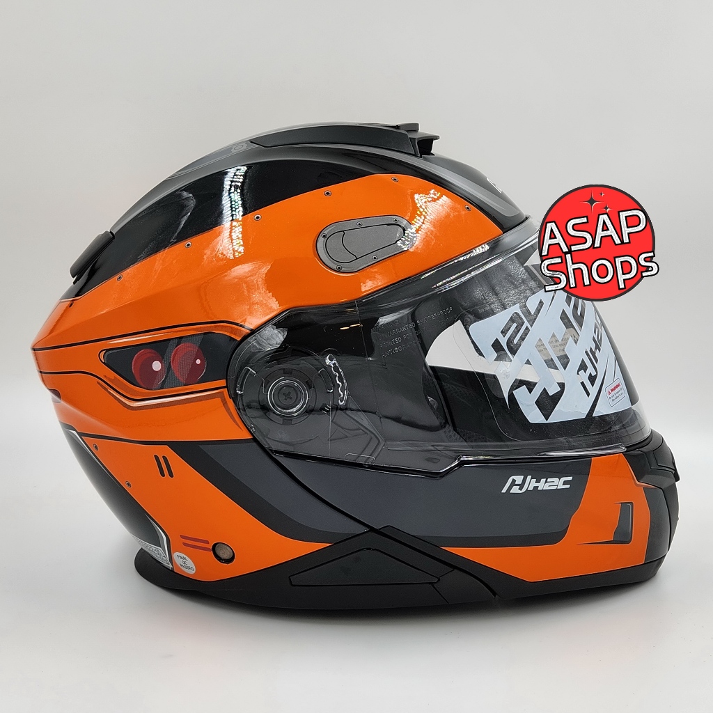 หมวกกันน็อค [แท้] Honda H2C FP HELMET FAST ORANGE (FAST & FURIOUS) Size XL [THSTDHQFP2XLZE]