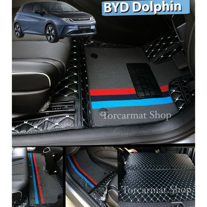 (กรอกโคท TORC7879 ลด200-.)(ฟรี!หมอนรองคอ+สายเบลท์+ม่านเบาะหลัง) BYD DOLPHINส่งตรงจากลานผลิต เลือกสีได้มากกว่า57แบบ(4ลาย)