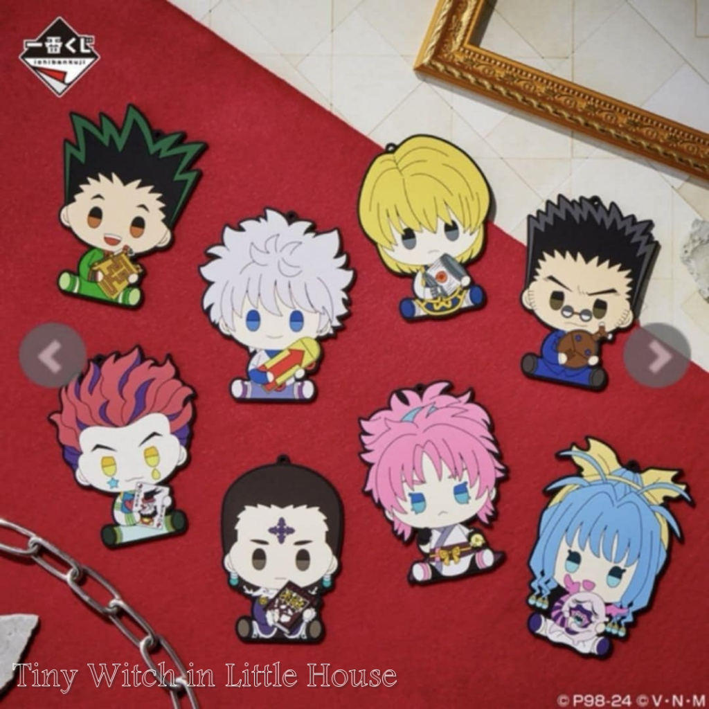 HUNTER×HUNTER REVENGE OF SCARLET Ichiban Kuji [F prize rubber coaster] Bandai Japan แท้