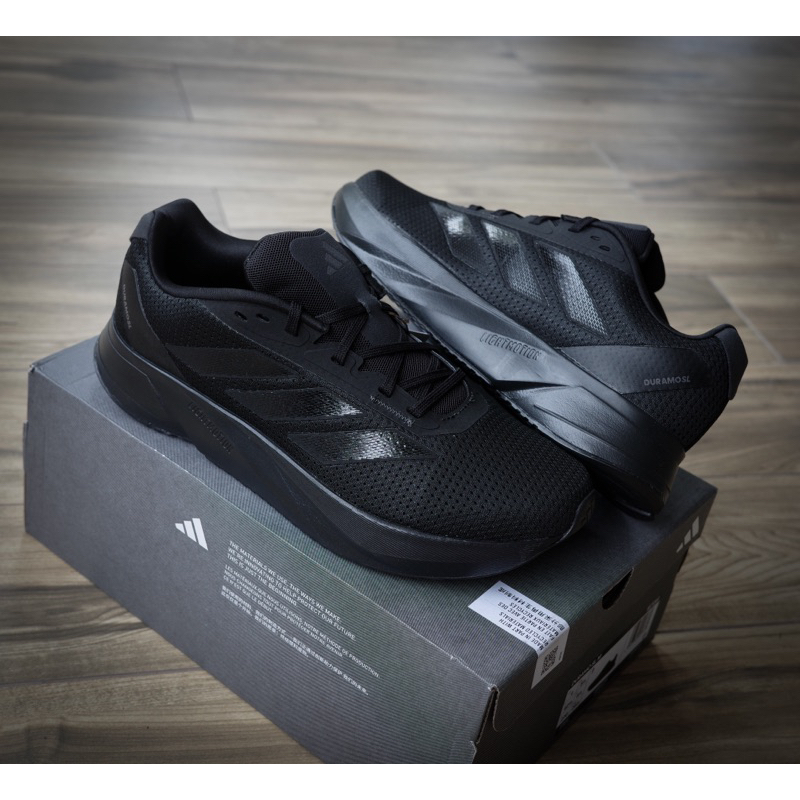 🔥ลดเพิ่ม 15-20% ทักแชทรับโค้ด🔥 Adidas Duramo SL "TripleBlack" IE7261 การันตี ของเเท้ 100% รองเท้าวิ่