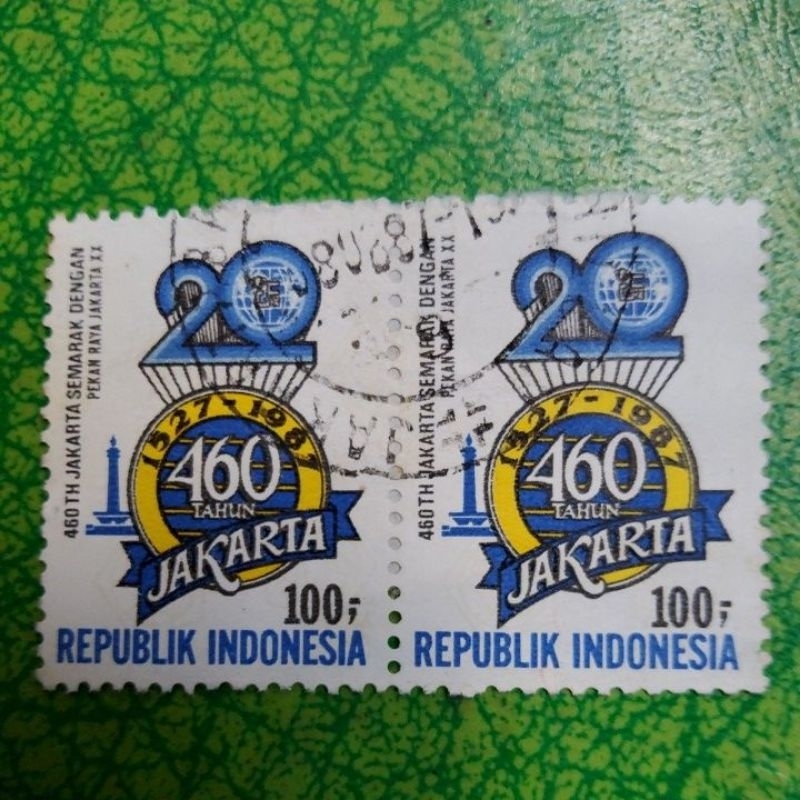 แสตมป์ Jakarta Republik Indonesia