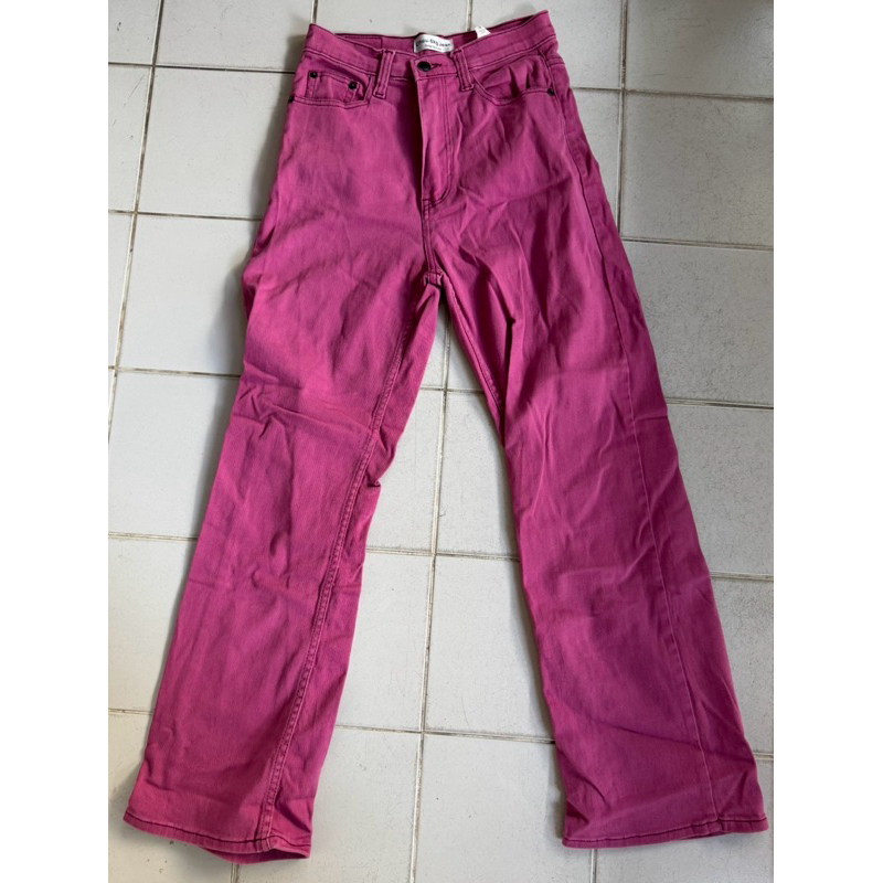 กางเกงยีนส์ เอวต่ำ Chuu-5kg jeans มือสอง