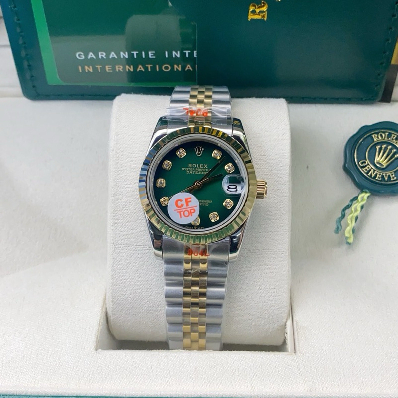 นาฬิกาข้อมือผู้หญิง Rolex Datejust 31mm. ระบบออโต้