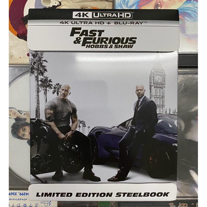 4K+BD (Steelbook) : FAST & FURIOUS - HOBBS & SHAW.
