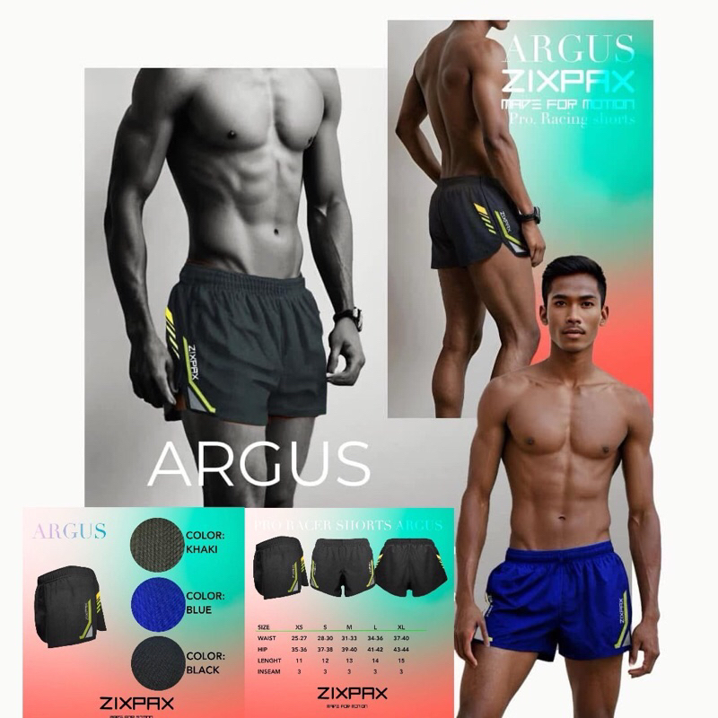 ARGUS PRO RUNNER SHORTS P6701 #ZIXPAX
