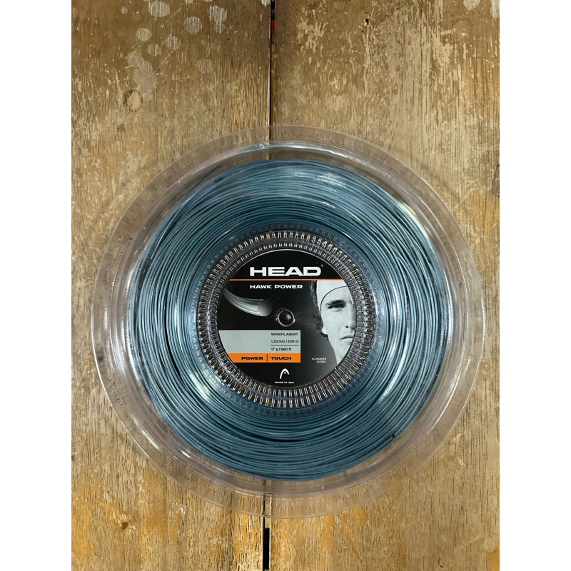 เอ็นเทนนิสตัดแบ่ง HEAD HAWK POWER ( CUT FROM REEL )